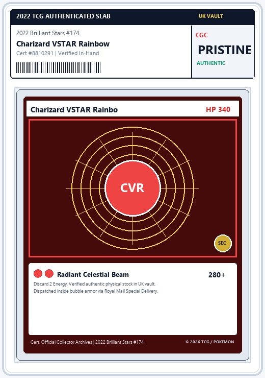 Charizard VSTAR Rainbow