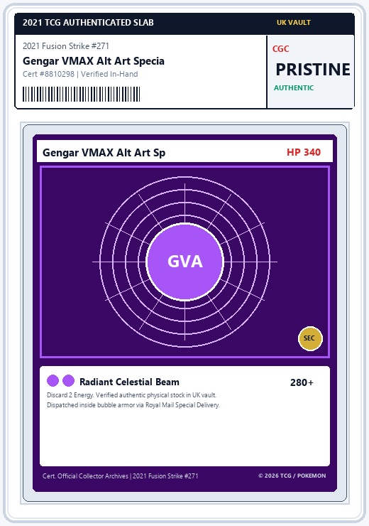 Gengar VMAX Alt Art Special